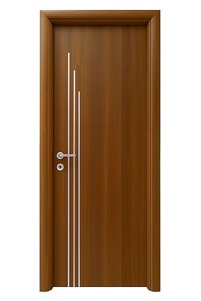Εσωτερική Πόρτα Με Σχέδιο Inox
