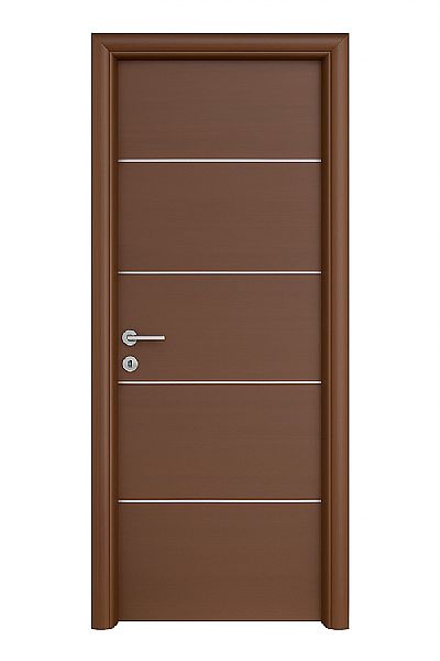 Εσωτερική Πόρτα Με Σχέδιο Inox