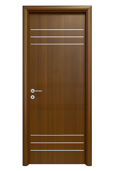 Εσωτερική Πόρτα Με Σχέδιο Inox