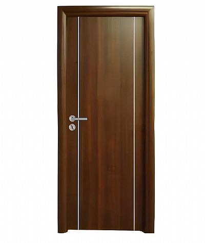 Εσωτερική Πόρτα Με Σχέδιο Inox