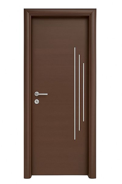 Εσωτερική Πόρτα Με Σχέδιο Inox