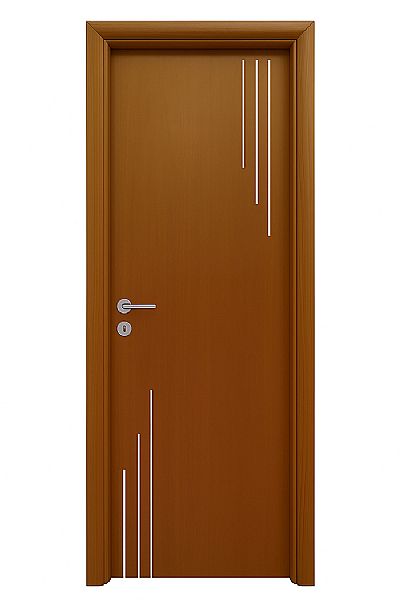 Εσωτερική Πόρτα Με Σχέδιο Inox