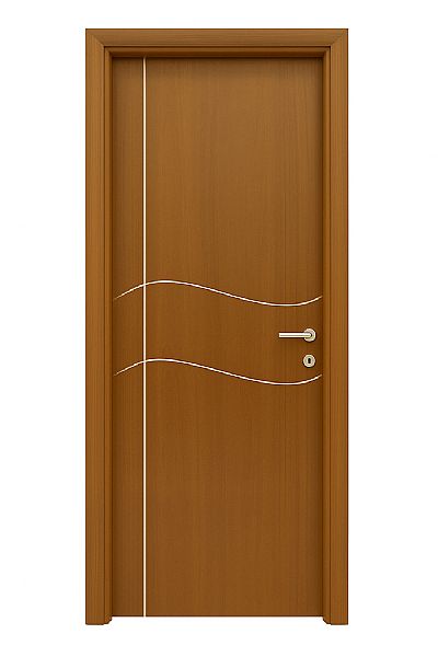Εσωτερική Πόρτα Με Σχέδιο Inox