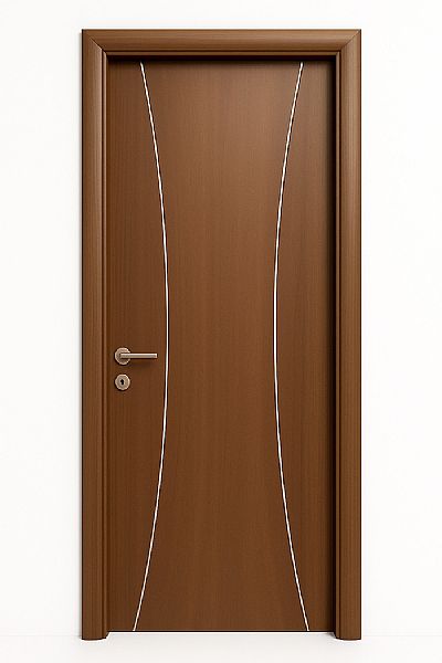 Εσωτερική Πόρτα Με Σχέδιο Inox
