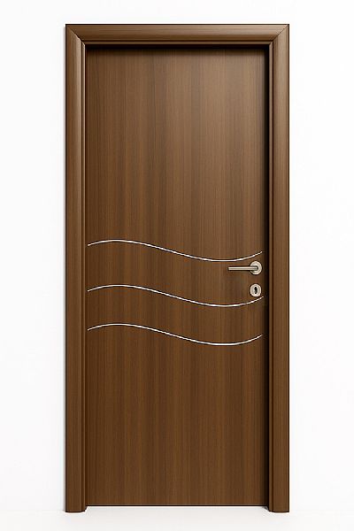 Εσωτερική Πόρτα Με Σχέδιο Inox