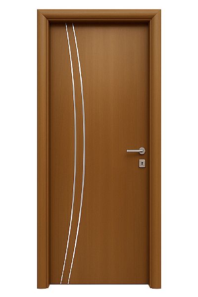 Εσωτερική Πόρτα Με Σχέδιο Inox