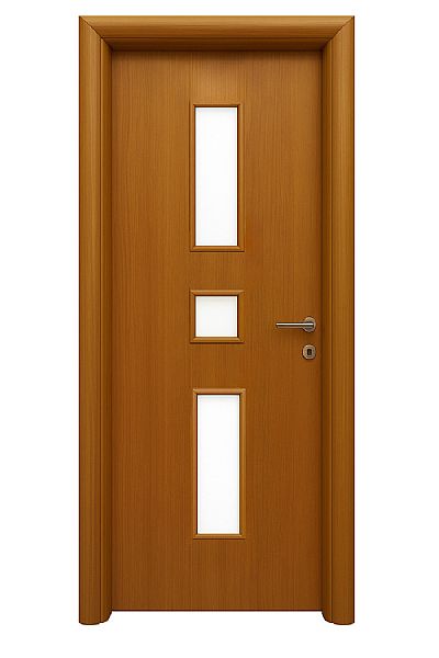 Εσωτερική Πόρτα Με Πρόβλεψη Για Τζάμι