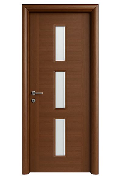Εσωτερική Πόρτα Με Πρόβλεψη Για Τζάμι