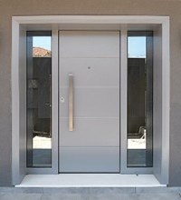Πόρτες Αλουμινίου Εισόδου Πολυκατοικίας 