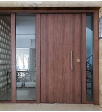 Πόρτες Laminate Εισόδου Πολυκατοικίας