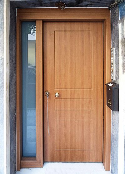 Πόρτα Laminate - Εισόδου Πολυκατοικίας Με 1 Σταθερό