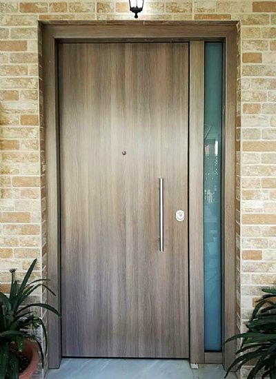 Πόρτα Laminate - Εισόδου Πολυκατοικίας Με 1 Σταθερό