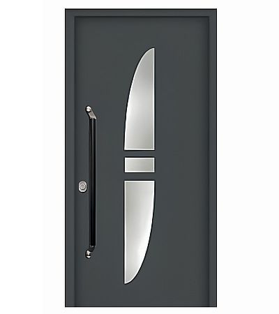 Πόρτα Ασφαλείας Αλουμινίου - Σχέδιο Inox